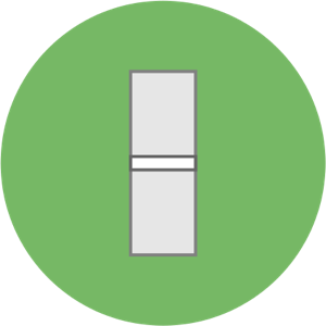 ícone de teses na cor verde